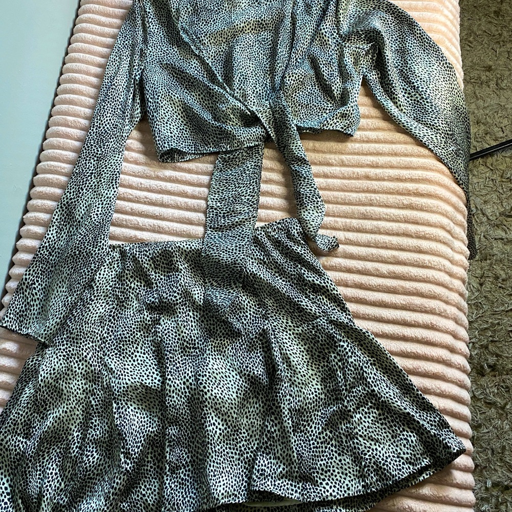 Animal print 2-Piece Skirt Set👛